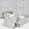 Gri Mermer Desen Duvar Sticker (30x30)