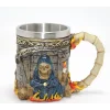 Grim Reaper Azrail Kabartmalı 3d Tasarım Çelik Kupa Bardak Alk4368