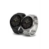 GT3 Max Elegant Smart Watch GT3 Max Elegant Erkek Akıllı Saat Deri-Metal-Silikon 3 Kordonlu