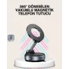 Güçlü Mıknatıslı Vakumlu Araç Telefon Tutucu Alüminyum Gövde