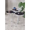 Gümüş Metal Zigon Bendir Siyah 3lü