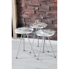 Gümüş Metal Zigon Efes Beyaz 3lü