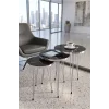 Gümüş Tel Zigon Bendir Siyah 3lü