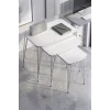 Gümüş Tel Zigon Beyaz 3lü