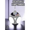 Güneş Enerjili Solar Aydınlatma Kamp Çadır Lambası Şarjlı Ampül Led Şarjlı El Feneri Işıldak