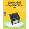 Güneş Paneli ile Şarj Olan 20 LED Dış Mekan Hareket Sensörlü Lamba