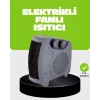 Güvenli Elektrikli Fanlı Isıtıcı Termostatlı Hızlı Isıtma