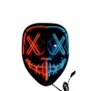 Hallowen Parti Maskesi Neon Led Işıklı Maske 3 Modlu Cadılar Bayramı Maskesi