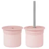 Ham+Hüp Pipetli Silikon Bardak Seti Pinky Pink / Powder Grey