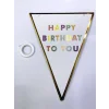 Happy Birthday To You Flama Bayrak Süs