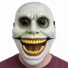Hareketli Çene Mekanizmalı Korku Maskesi Yeşil