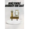 Hediyelik Kum Saati Retro Dekoratif Deniz Feneri Kum Saati