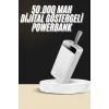 Hızlı Taşınabilir 50.000 Mah Powerbank Led Ekran Android ve İOS Uyumlu