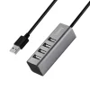HOCO HB1 80cm Kablolu 4 Portlu USB Çoğaltıcı HUB Adaptör-(5775)