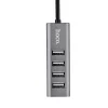 HOCO HB1 80cm Kablolu 4 Portlu USB Çoğaltıcı HUB Adaptör-(5775)