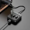 Hoco HB31 4in1 Type-C to 4x USB3.0 HUB Çevirici Dönüştürücü Adaptör 0.2m-(5775)
