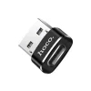 HOCO UA6 Erkek USB to Dişi Type-C Dönüştürücü Çevirici Adaptör-(5775)
