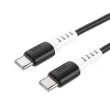 HOCO X82 60W Type-C to Type-C Hızlı Şarj Kablosu Silikon Data Kablosu-(5775)