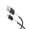 HOCO X82 Micro USB to USB 2.4A Silikon Data ve Şarj Kablosu-(5775)