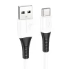 HOCO X82 Type-C to USB 3A Hızlı Silikon Data ve Şarj Kablosu-(5775)