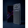 Honor Magic 7 Lite Kılıf Auto Focus Karbon Kapak - Lacivert