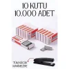 HSNET 10 Kutu 10.000 Adet Küçük Zımba Teli