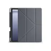 Huawei Honor Pad X9 11.5 Kılıf Kalemlikli Mars Tablet Kılıfı - Koyu Gri