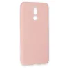 Huawei Mate 10 Lite Kılıf Nano İçi Kadife Silikon - Pudra