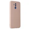 Huawei Mate 20 Lite Kılıf Nano İçi Kadife Silikon - Pudra