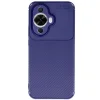 Huawei Nova 12s Kılıf Auto Focus Karbon Kapak - Lacivert