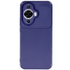 Huawei Nova 12s Kılıf Auto Focus Karbon Kapak - Lacivert