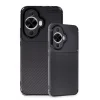Huawei Nova 12s Kılıf Auto Focus Karbon Kapak - Siyah