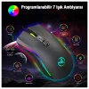 HXSJ A869 7200DPI Ayarlanabilir RGB Işık Gaming Oyuncu Mouse-(5775)