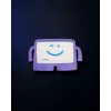 iPad Pro 11 (2021) Kılıf Karakter Tablet Silikon - Mor