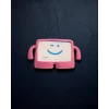 iPad Pro 11 (2021) Kılıf - Karakter Tablet Silikon - Pembe