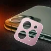 İPhone 11 Pro -11 Pro Max 3D Metal Kamera Koruyucu Metal Lens-(5775)