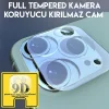 iPhone 11 Pro 11 Pro Max Full Tempered Kamera Koruyucu Kırılmaz Cam-(5775)