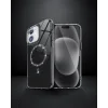 iPhone 12 Live Diamond Magsafe Kılıf - Siyah