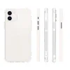 İPhone 12 Mini 5.4 Anti-Drop Silikon Kılıf Kamera Korumalı Şeffaf Silikon Kılıf-(5775)
