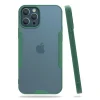 İphone 12 Pro Max Kılıf Platin Silikon - Yeşil