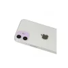 İphone 12 Rainbow Kamera Lens Koruma Cam - Mor