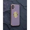 iPhone 12 - Store Silikon Kılıf - Mor