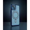 iPhone 13 - Kılıf - Joke Simli Magneticsafe - Lacivert