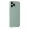 İphone 13 Pro Kılıf Nano İçi Kadife Silikon - Su Yeşili