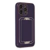 İphone 14 Pro Kılıf Coco Elit Kapak - Derin Mor