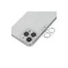 İphone 14 Pro Max Band Metal Kamera Lens - Gümüş