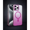iPhone 14 Pro Max Glossy Magsafe Kılıf - Mor