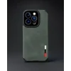 iPhone 14 Pro Max Kılıf Loop Deri Silikon - Yeşil