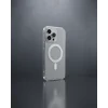 iPhone 14 Pro Max Kılıf Matte Şeffaf Magneticsafe - Şeffaf