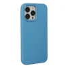 İphone 14 Pro Max Kılıf Nano İçi Kadife Silikon - Mavi